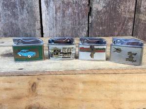 lot 113 image: 4 Automobile Themed Lighters
