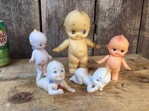 lot 144 image: Vintage Kewpie Dolls