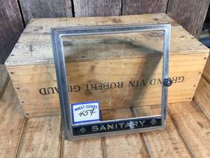 lot 172 image: Antique Sanitary Biscuit Store Display Top