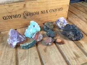 lot 181 image: Variety Mineral - Rock Specimens