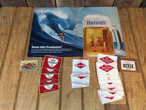 lot 205 image: Vintage Hamms - Grain Belt - American ADsLabels