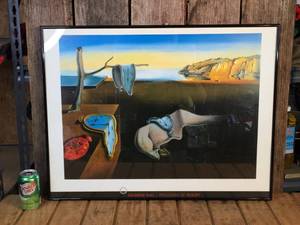 lot 215 image: Salvador Dali - Persistence of Memory - Framed Print