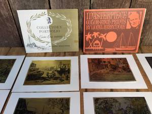 lot 217 image: Lionel Barrymore Gold - EtchColor - Etch Prints