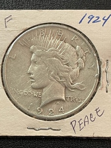 1924 Peace Dollar