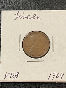 1909 VDB Lincoln Cent