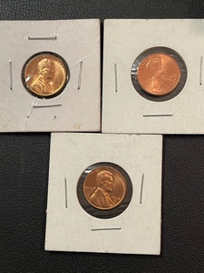 Uncirculated Lincoln Wheat Cents