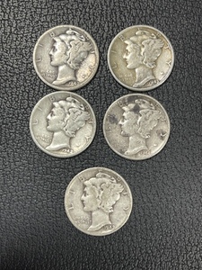 Mercury Silver Dimes