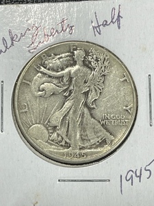1945 Walking Liberty Half Dollar