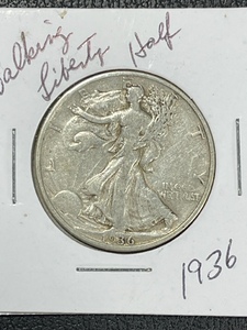 1936 Walking Liberty Half Dollar