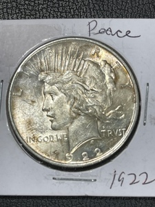 1922 Peace Dollar