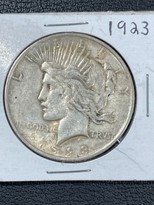 1923 Peace Dollar