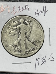 1936-S Walking Liberty Half Dollar