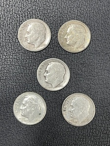 Roosevelt Silver Dimes