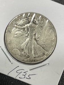 1935-S Walking Liberty Half Dollar