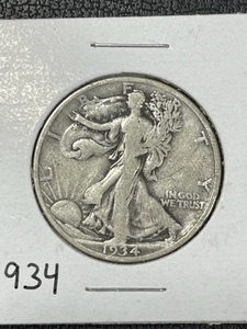 1934 Walking Liberty Half Dollar
