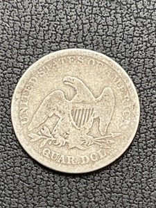1861 Seated Liberty Quarter