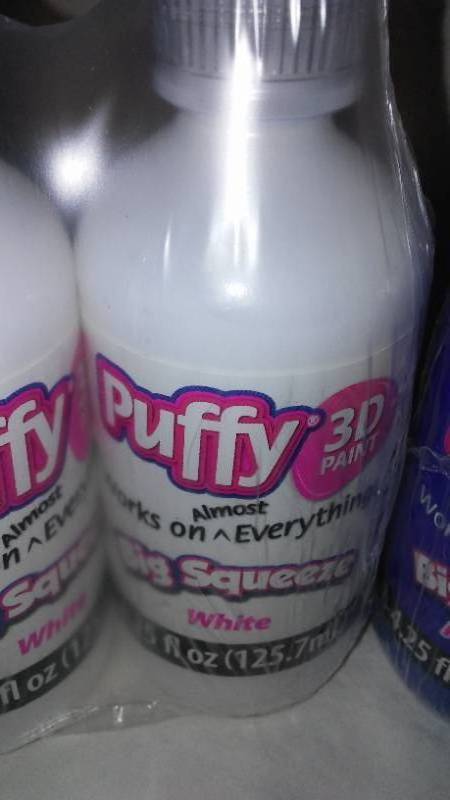 lot 722 image: Puffy 3D 4.25oz Paint (9)