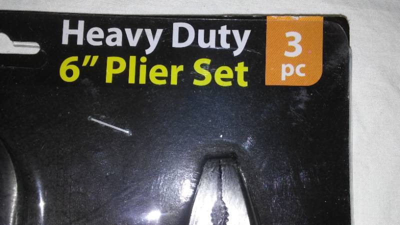 lot 731 image: Heavy Duty Plier Set