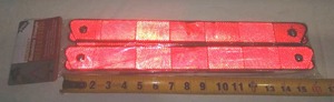 lot 516 image: Emergency Roadside Reflective Triangle Set