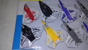 lot 501 image: Toy Jet Fighter Planes with Launch Pads Set