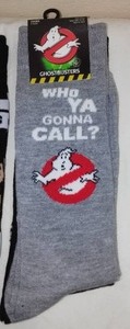 lot 511 image: Beavis and Butthead (2) and Ghostbusters( 2 Pack) Crew Socks