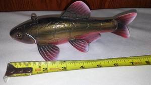 lot 559 image: Spear Fishing Decoy Signed