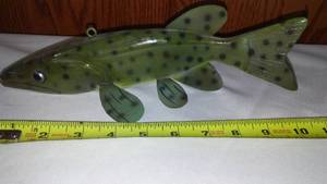 lot 568 image: Spear Fishing Decoy Mike Da Pike