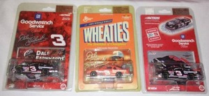 lot 636 image: NASCAR Dale Earnhardt Action 164 Scale Gm and  Wheaties (3)  Limited Ed.