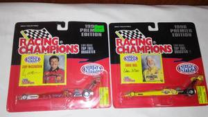 lot 776 image: NHRA Racing Champions Drag Racers, Hill & McClenathan 164. (2)