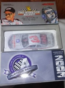 lot 789 image: NASCAR Dale Earnhardt No. 3 Goodwrench Silver Select, Winston Cup, Ltd. Ed.