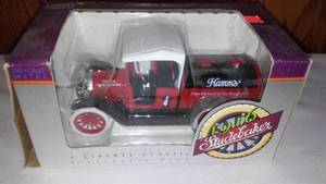 lot 655 image: Hamms Beer Delivery Truck 1916 Studebaker.