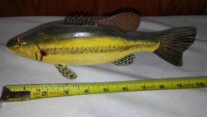lot 668 image: Spear Fishing Decoy  Rudy Zwieg