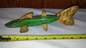 lot 673 image: Spear Fishing Decoy Harold Miller