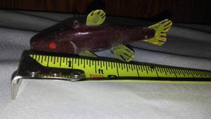 lot 754 image: Spear Fishing Decoy, Miniature Don Bethel