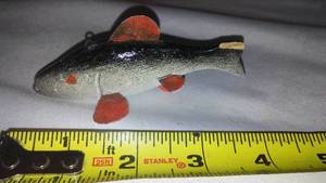 lot 756 image: Spear Fishing Decoy, Miniature Don Bethel