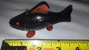lot 758 image: Spear Fishing Decoy, Miniature Don Bethel