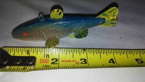 lot 759 image: Spear Fishing Decoy, Miniature Don Bethel