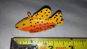 lot 763 image: Spear Fishing Decoy, Miniature Don Bethel