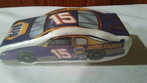 lot 684 image: NASCAR NAPA T-shirt shaped like a Car #15.
