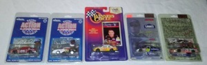 lot 949 image: NASCAR 164 Jimmie Johnson, Tim Richmond, Davey Allison, Rick Mast, Darrell Waltrip (5