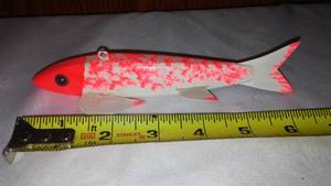 lot 960 image: Spear Fishing Decoy L.A. Lange