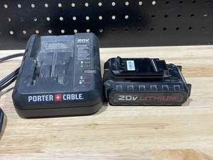 Porter Cable 20V Battery and Charger