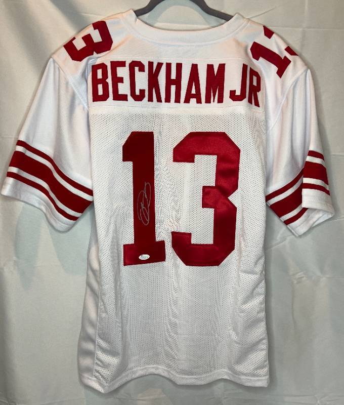 Beckham jr signed jersey best sale