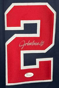 lot 10 image: John Smoltz Signed Jersey with JSA Certification, size XL Atlanta Braves Baseball Autograph