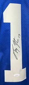 lot 14 image: TY Hilton Signed Jersey with JSA Certification, size XL Indianapolis Colts Football Autograph