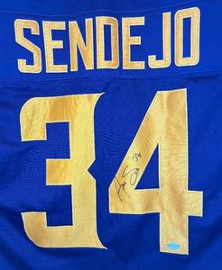 lot 24 image: Andrew Sendejo Signed Jersey with Total Sports Certification, size XL Minnesota Vikings Football Autograph