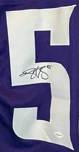 lot 25 image: Anthony Barr Signed Jersey with Total Sports Certification, size XL Minnesota Vikings Football Autograph
