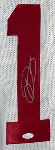 lot 11 image: Odell Beckham Jr. Signed Jersey with JSA Certification, size XL, New York Giants Football Autograph