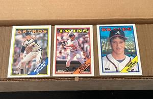 lot 56 image: 1988 Topps Baseball Complete Card Set