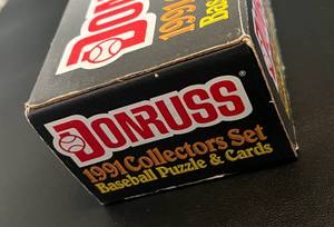 lot 64 image: 1991 Donruss Baseball Complete Card Set